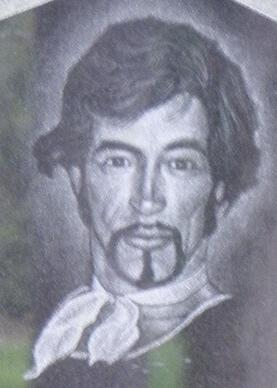 Perente's Depiction At His Gravestone
